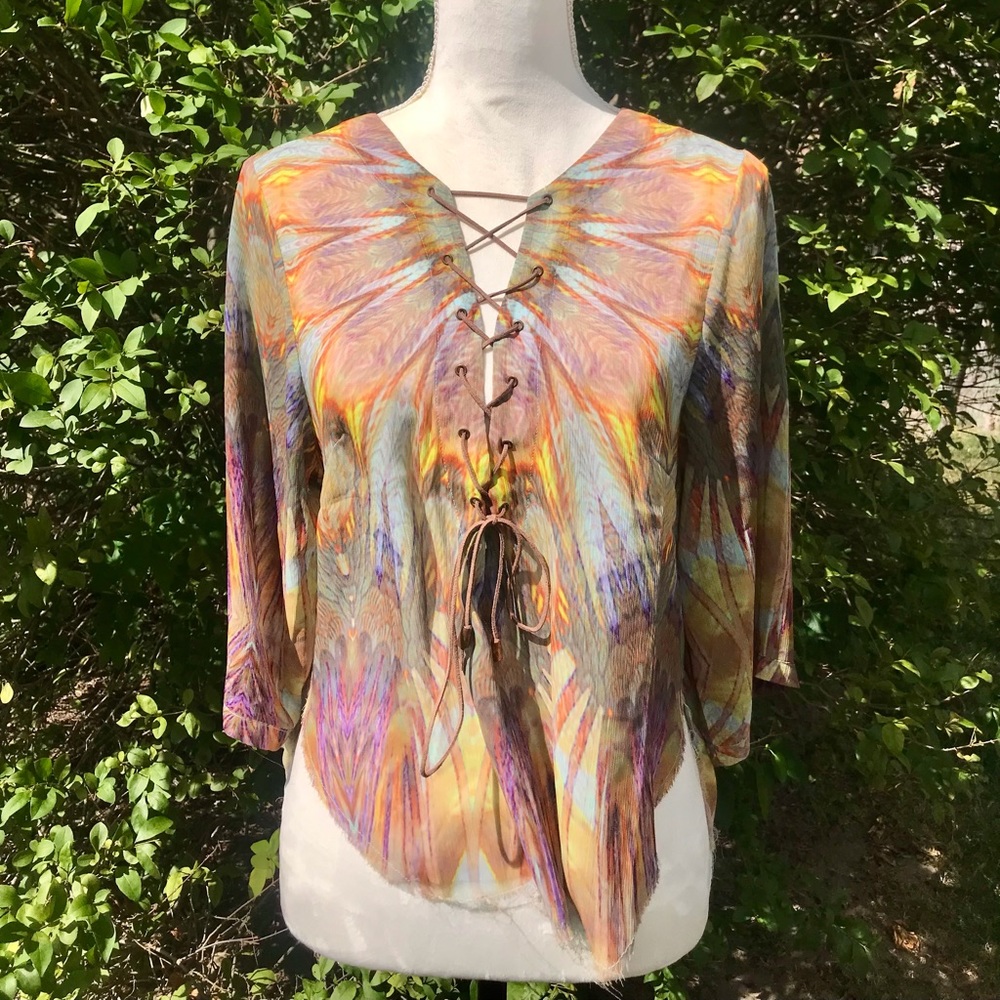 Liberated Heart chiffon top